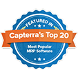 xTuple MRP Capterra Badge